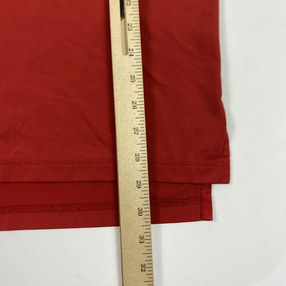 Polo Ralph Lauren RLX Polo Shirt Mens Large Red Berkeley Classic Golf Stretch